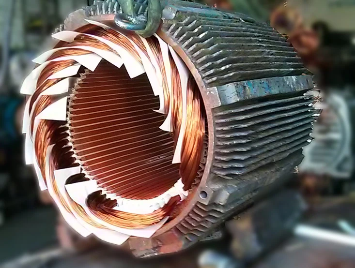 Rebobinado de motores