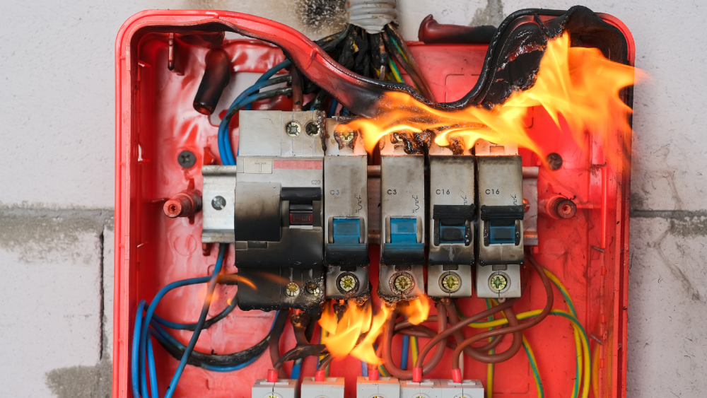 Falla en Tablero eléctrico